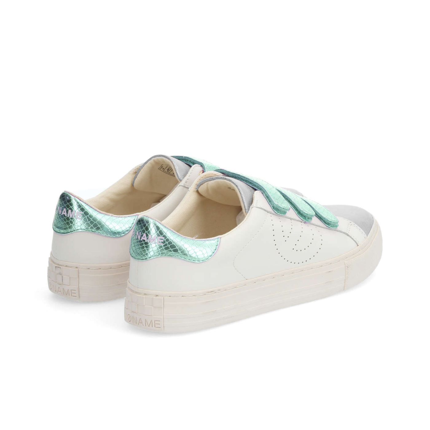 ARCADE STRAPSPERFO W - NAPPA/GLOW/JUNG - OFF WHITE/SILVER/TURQUOISE